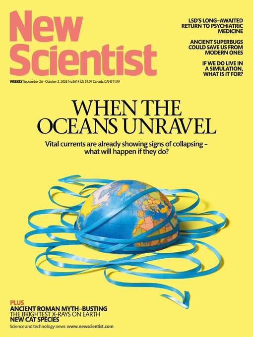 Cover image for New Scientist